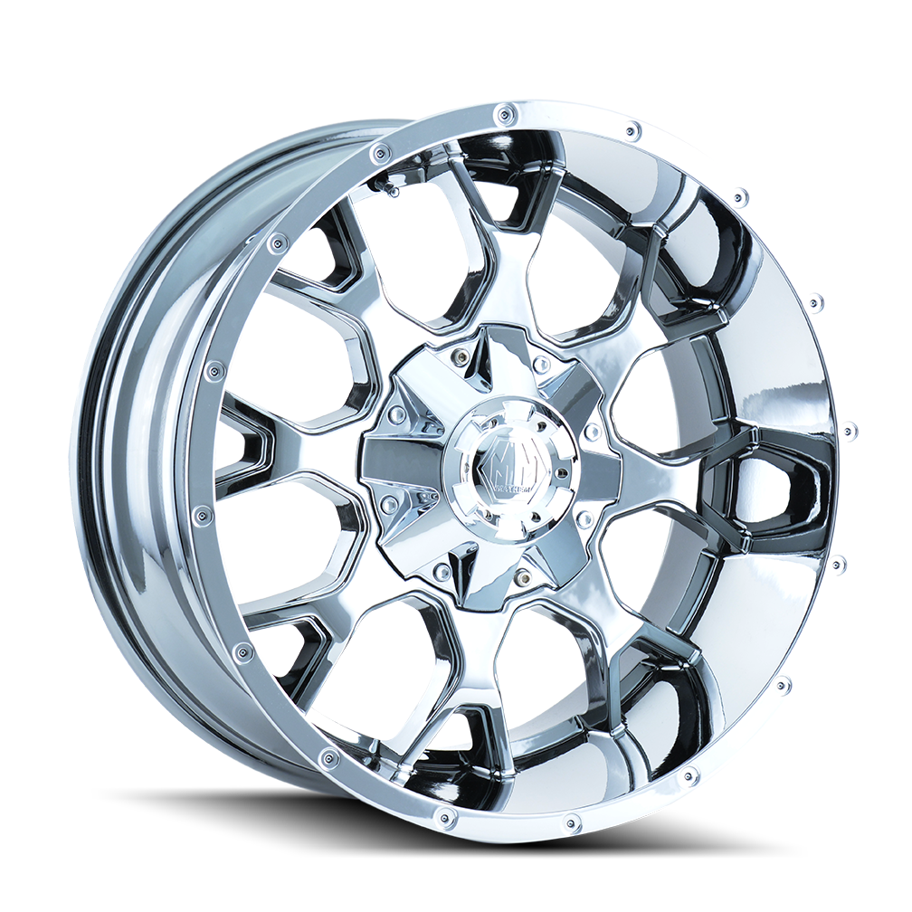 TGW MAYHEM WARRIOR (8015) CHROME 18X9 5-114.3 18MM 87MM