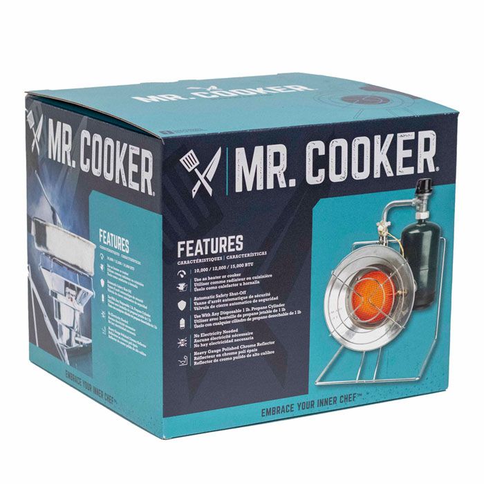 Mr. Cooker® MH15C 15,000 BTU Single Tank Top Cooker-Heater