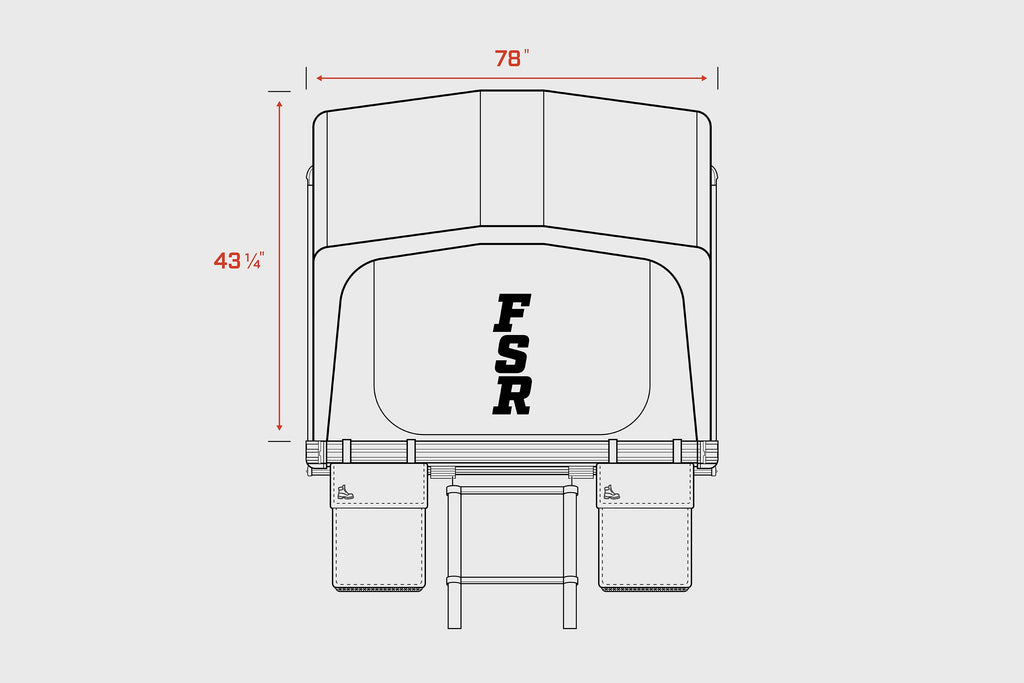 Nova King Hybrid Foldout Rooftop Tent