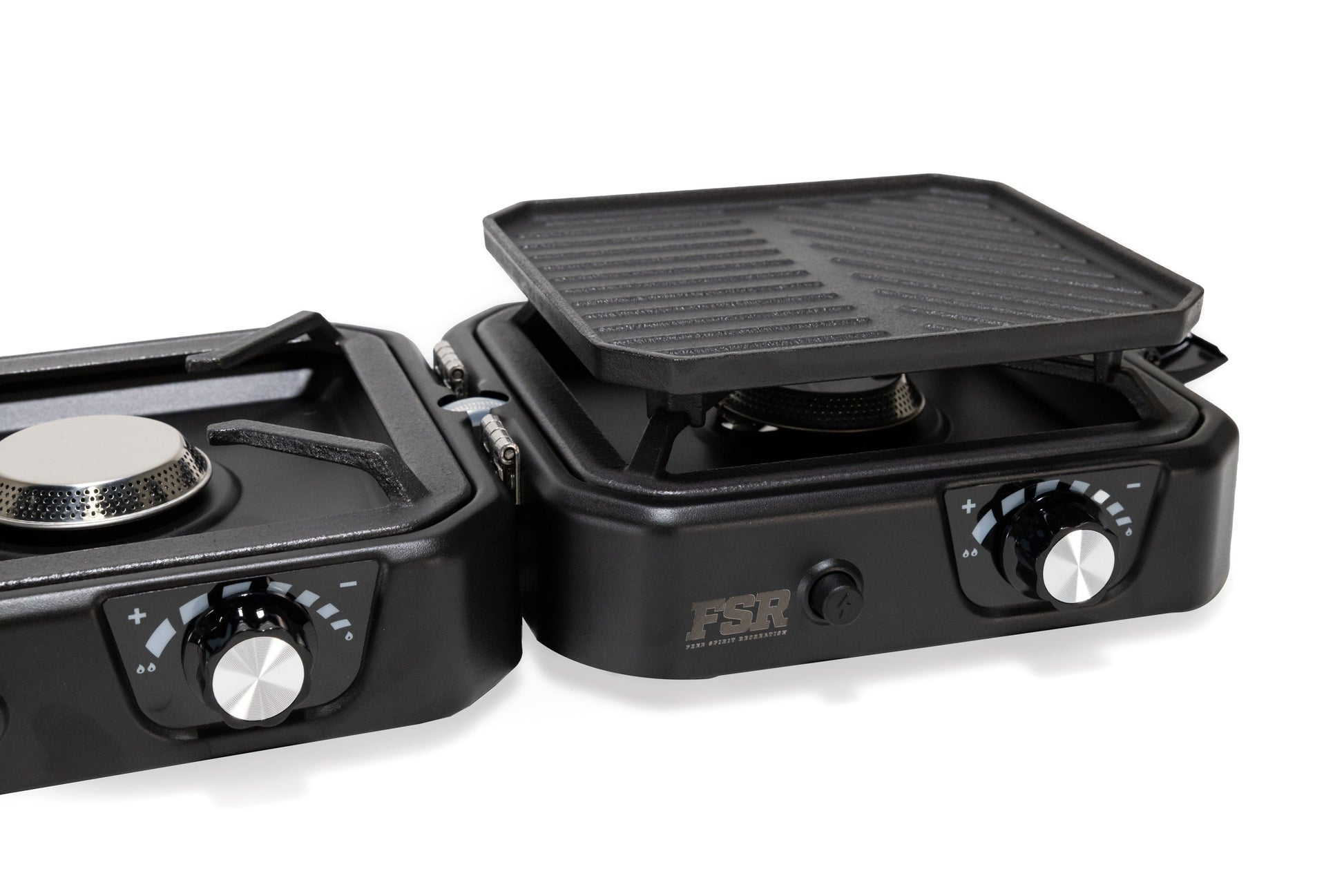 Portable 2 Burner Camp Stove & Wind Screen - Clearance