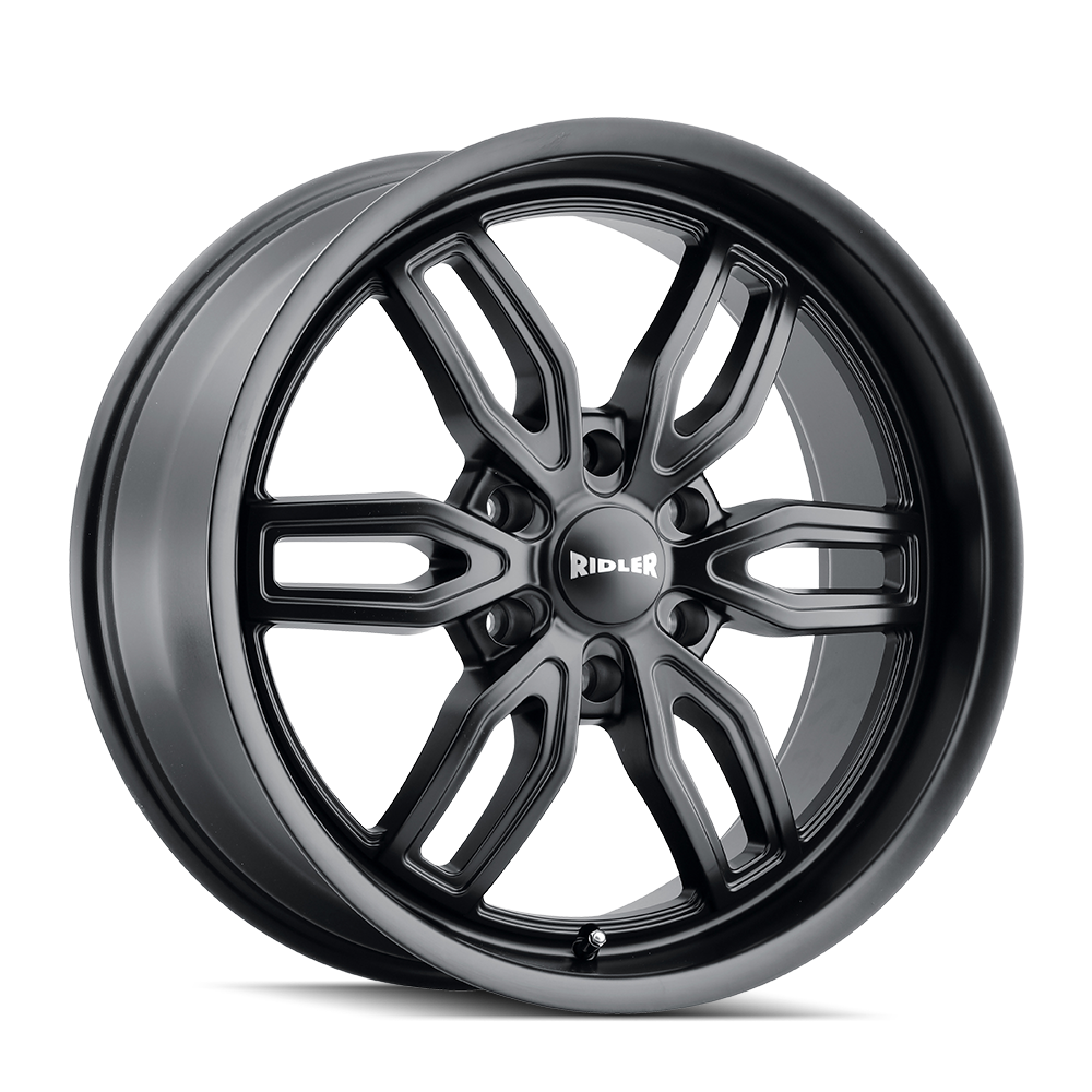 TWG RIDLER 609 (609) MATTE BLACK 20X9 6-135 30MM 87.1MM