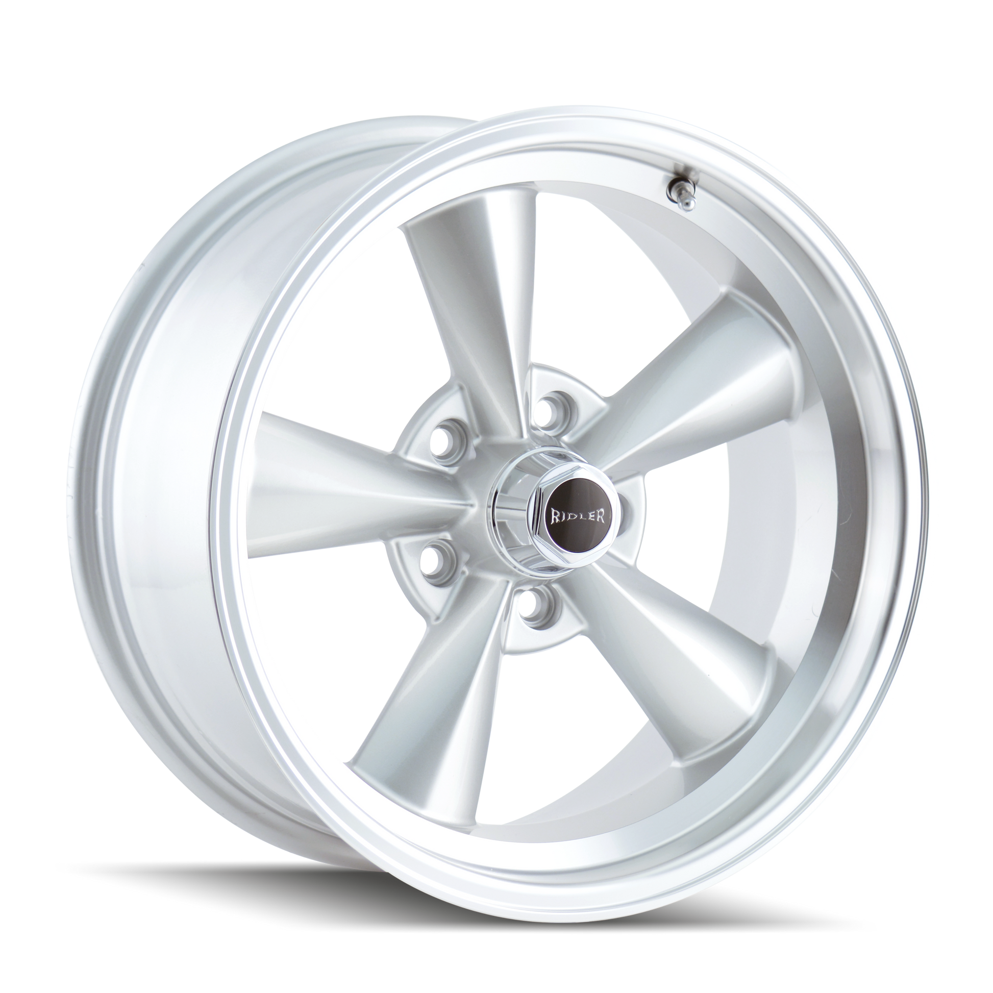 TWG RIDLER 675 (675) SATIN SILVER MACHINED 17X7 5-114.3 0MM 83.82MM