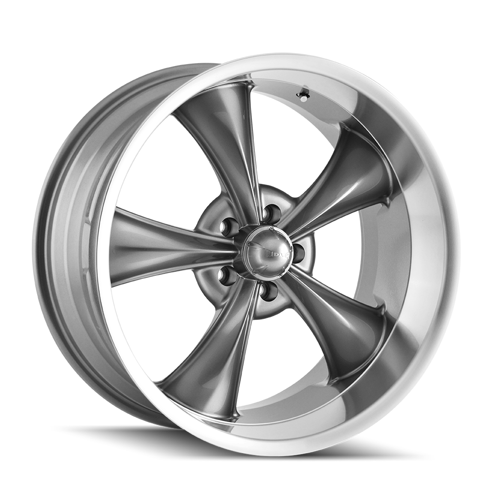 TWG RIDLER 695 (695) GLOSS GREY MACHINED 18X9 5-114.3 6MM 83.82MM