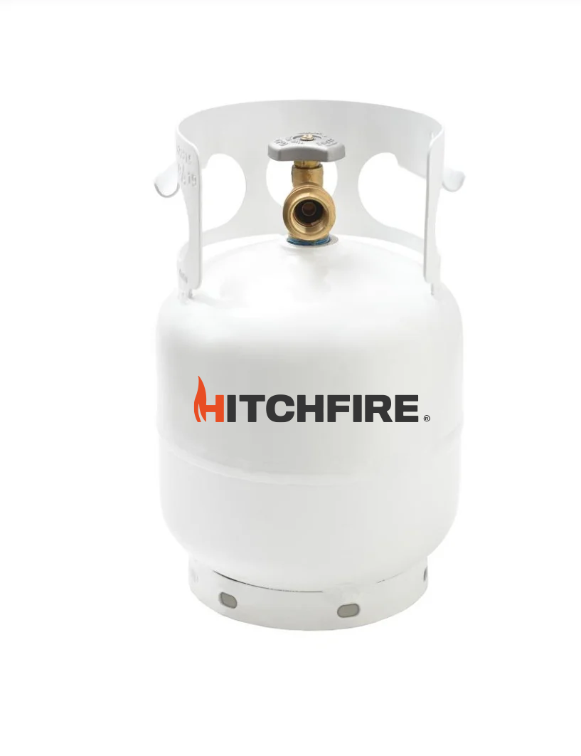 HitchFire 5LB Refillable Propane Tank with Optional Carrying Case