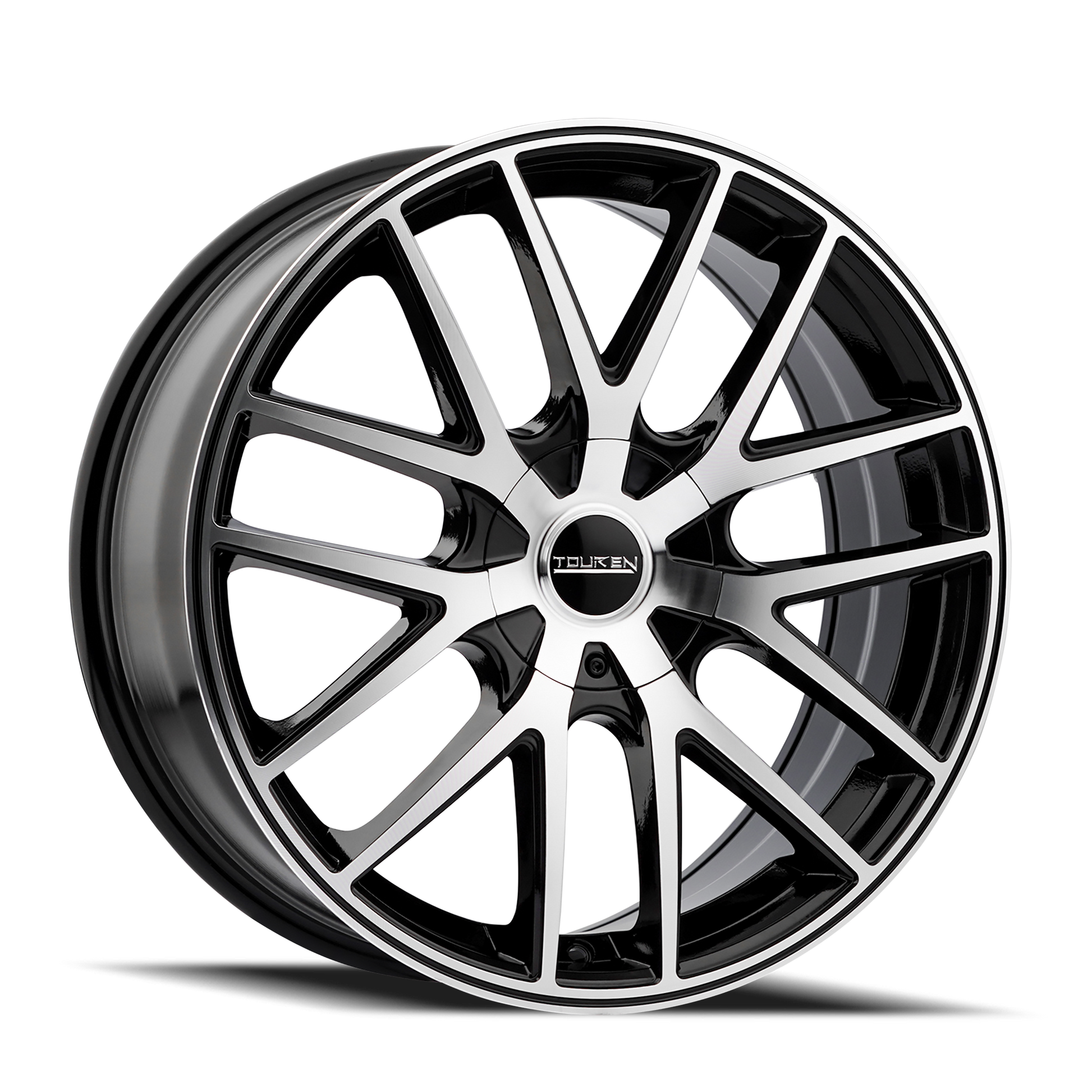 TWG TOUREN TR60 (3260) GLOSS BLACK MACHINED 19X8 5-112 40MM 74.1MM