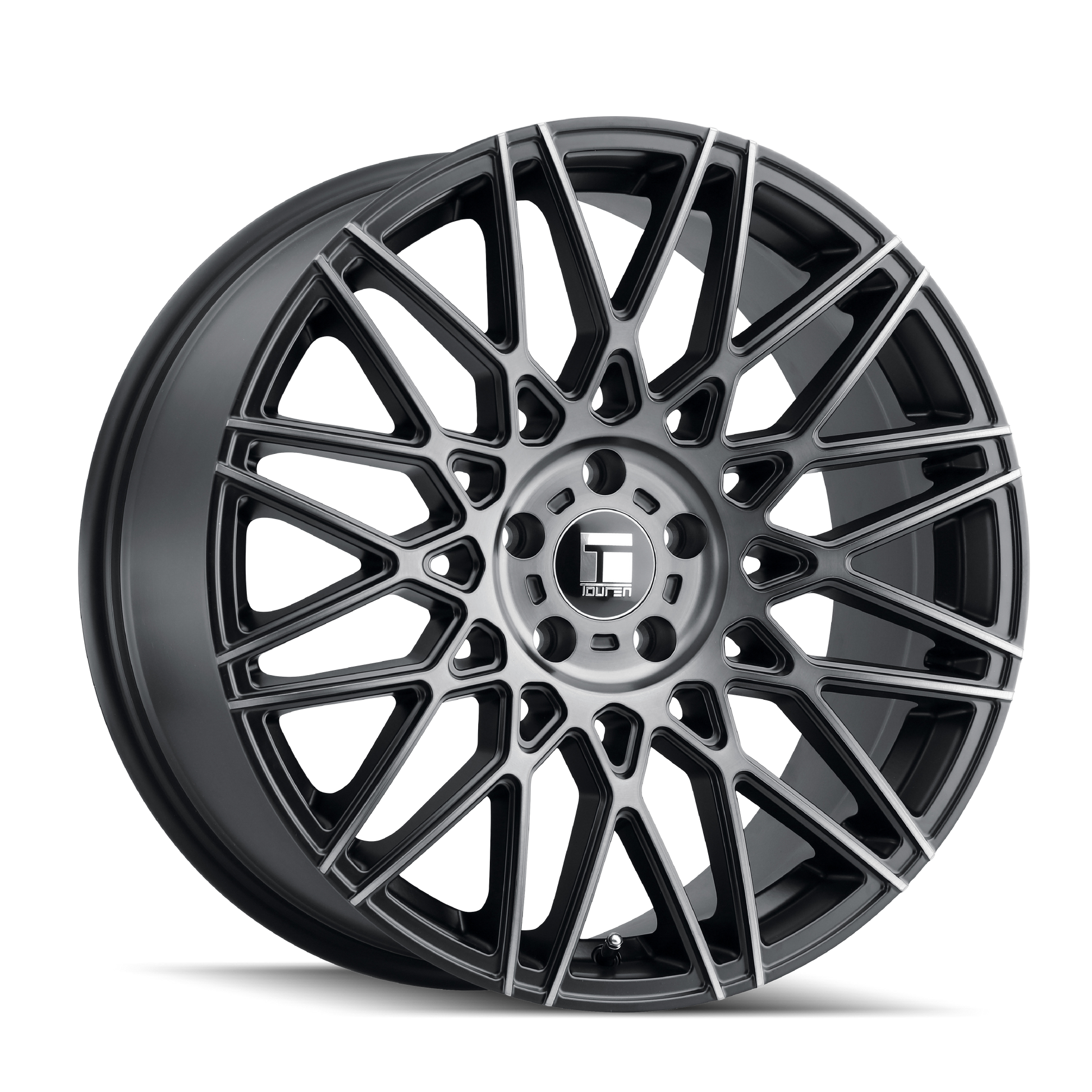 TWG TOUREN TR78 (3278) MATTE BLACK BRUSHED WITH DARK 18X8 5-114.3 40MM 72.6MM