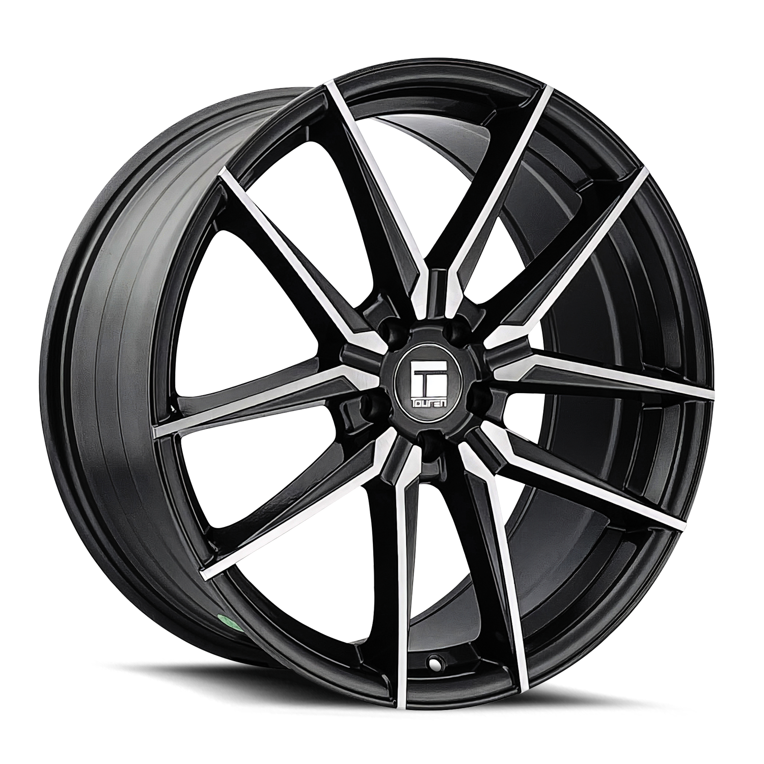 TWG TOUREN TR94 (3294) GLOSS GRAPHITE BRUSHED WITH DARK 20X9 5-108 35MM 63.5MM