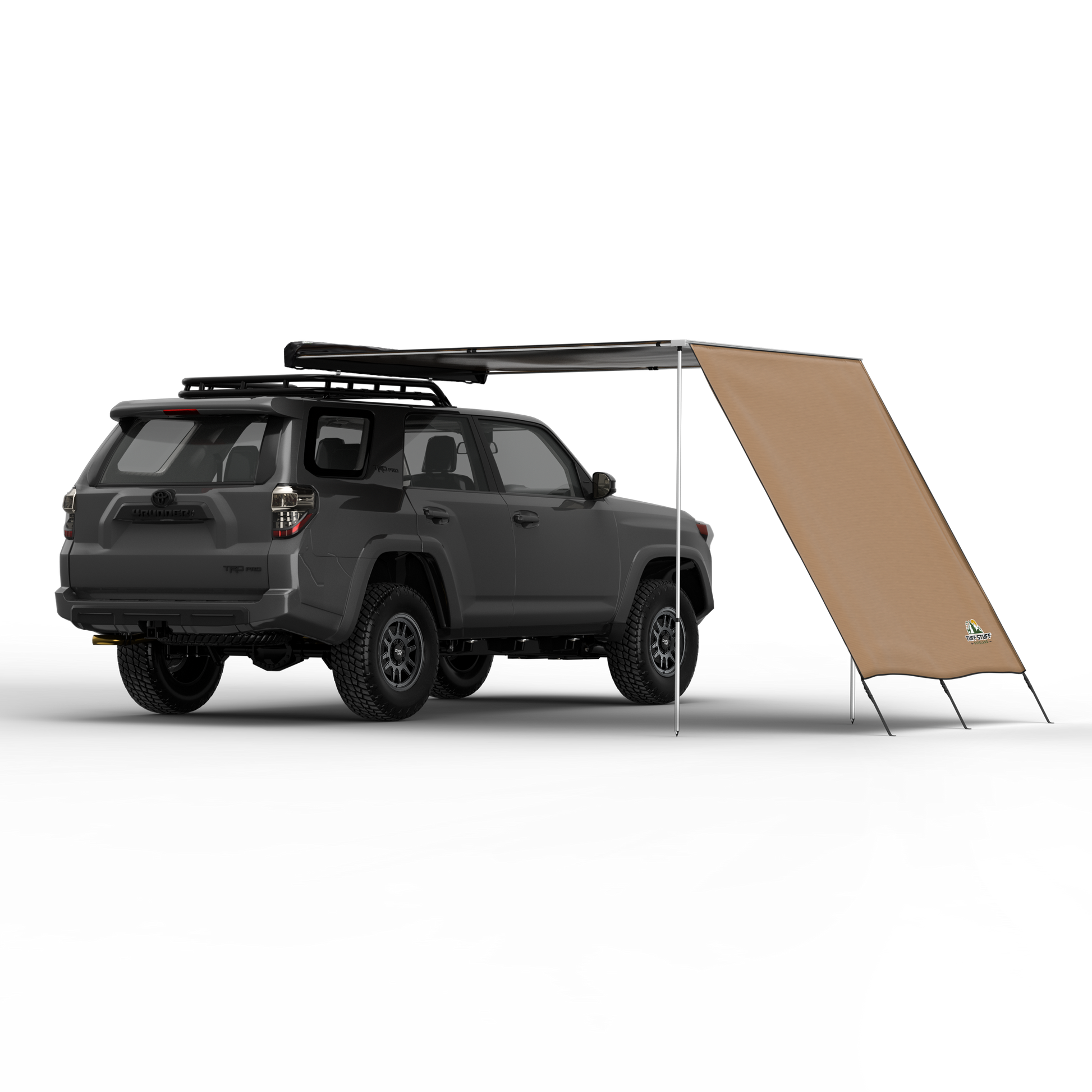 Tuff Stuff Overland Awning Shade Wall, 6.5' x 8'