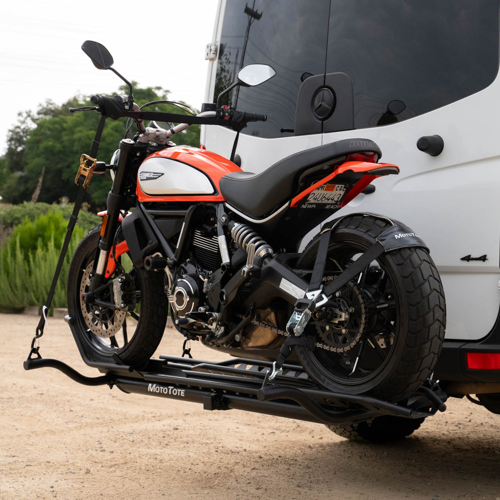 TireSling Ratcheting Motorcycle Tie Down