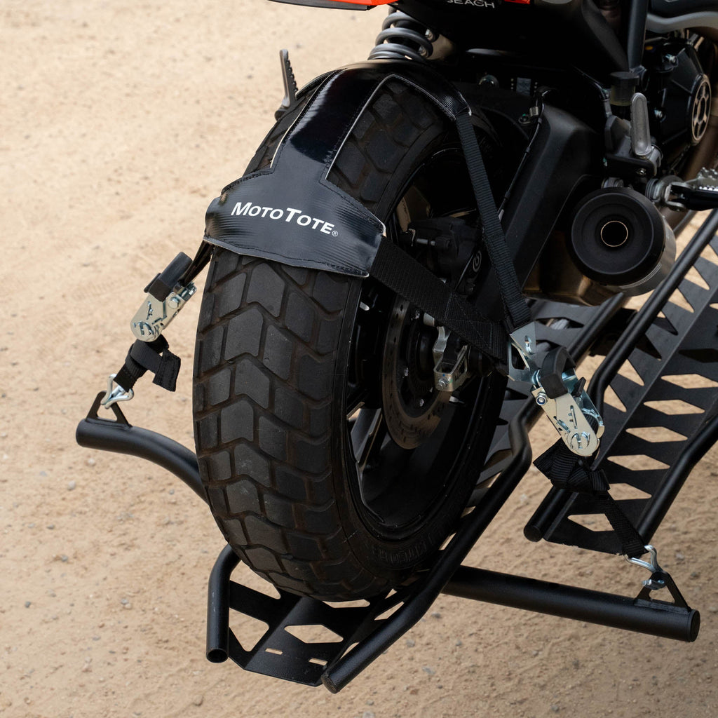 TireSling Ratcheting Motorcycle Tie Down