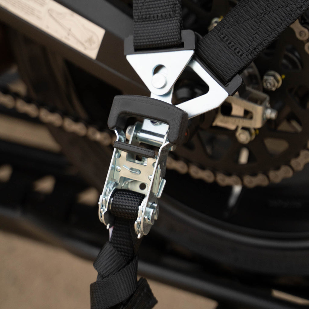 TireSling Ratcheting Motorcycle Tie Down