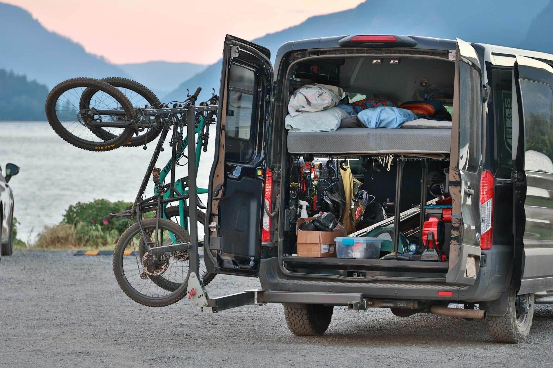 Boss Swingout and 6 bike rack System