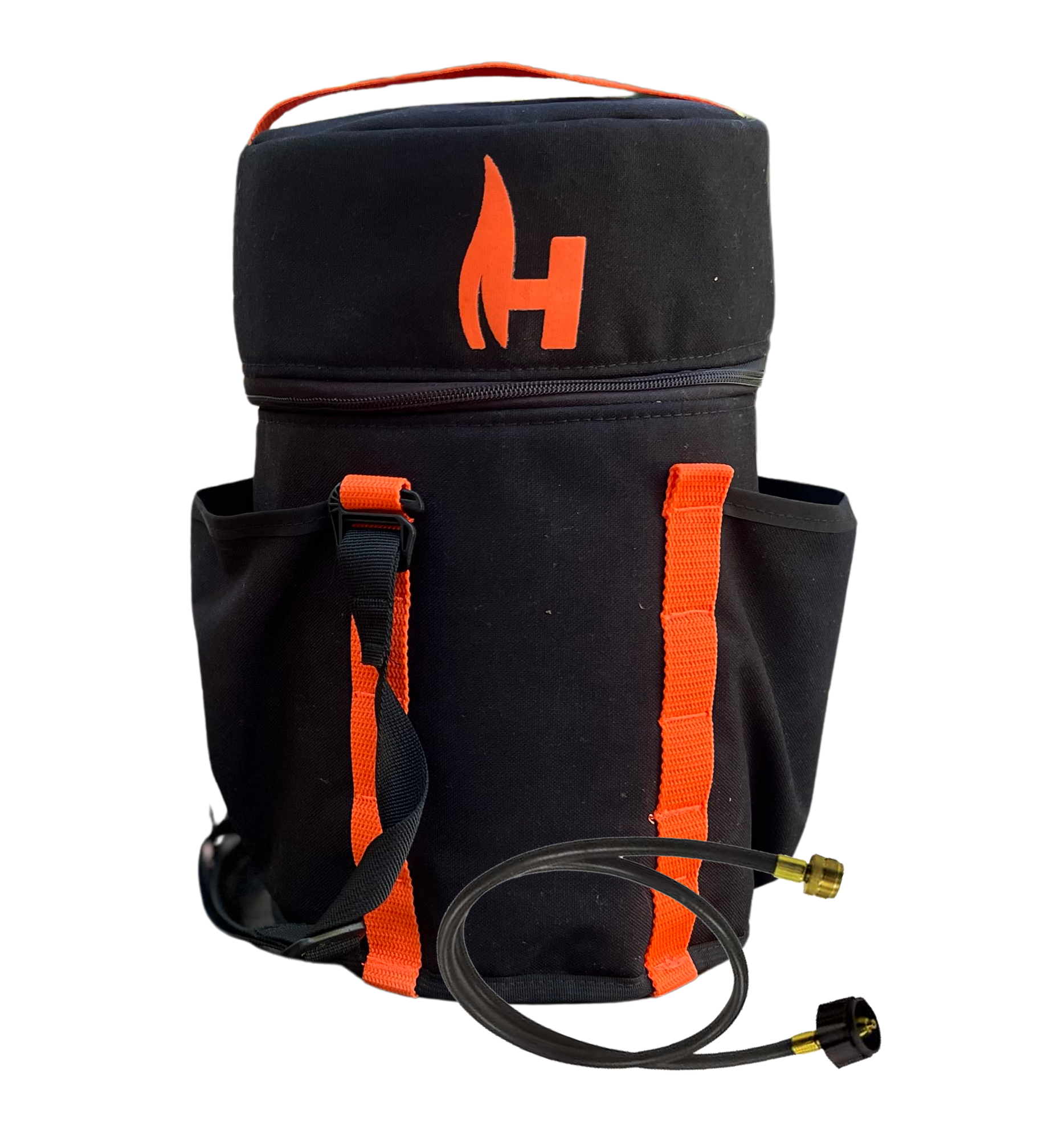 HitchFire 5LB Refillable Propane Tank with Optional Carrying Case