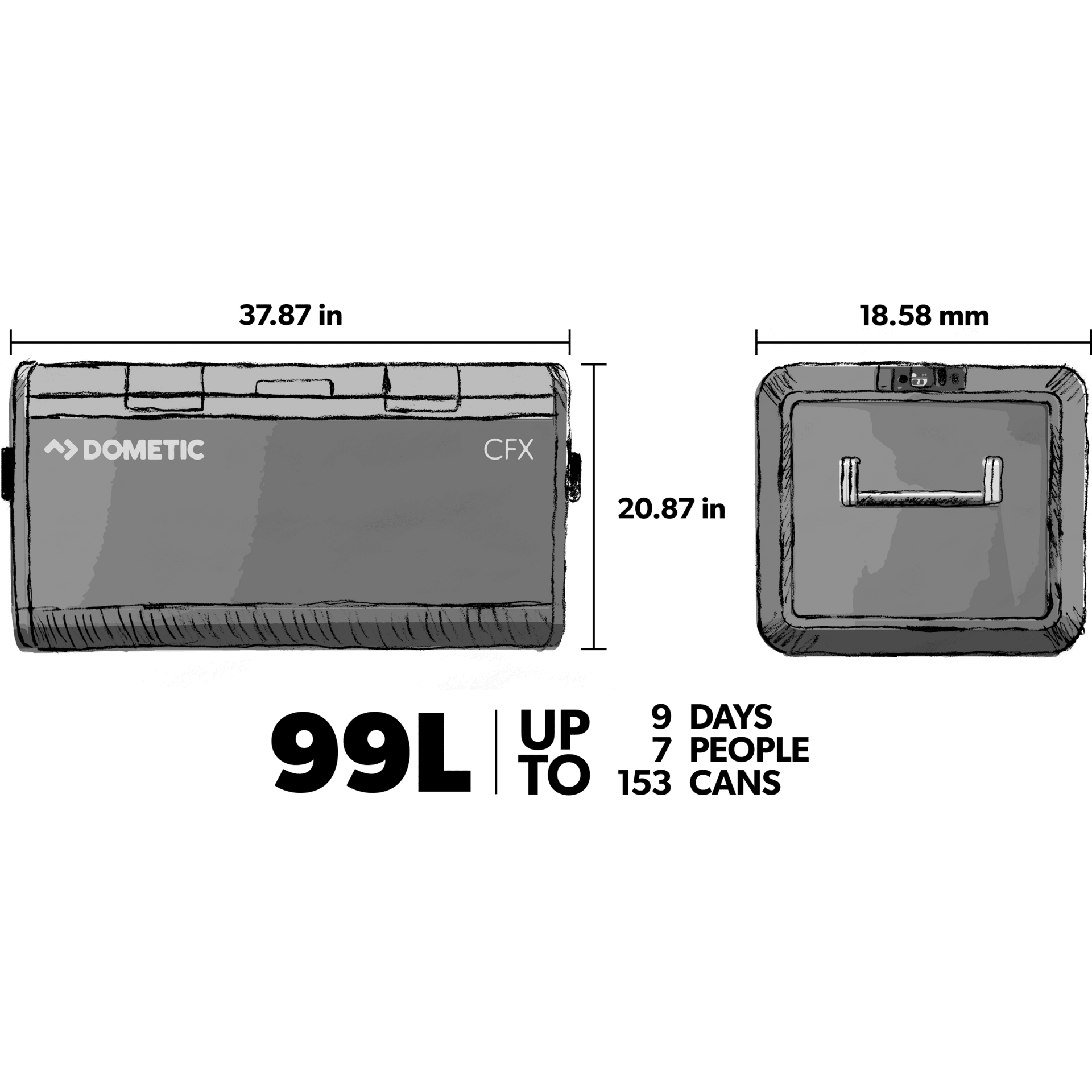 Dometic CFX3 100 Cooler