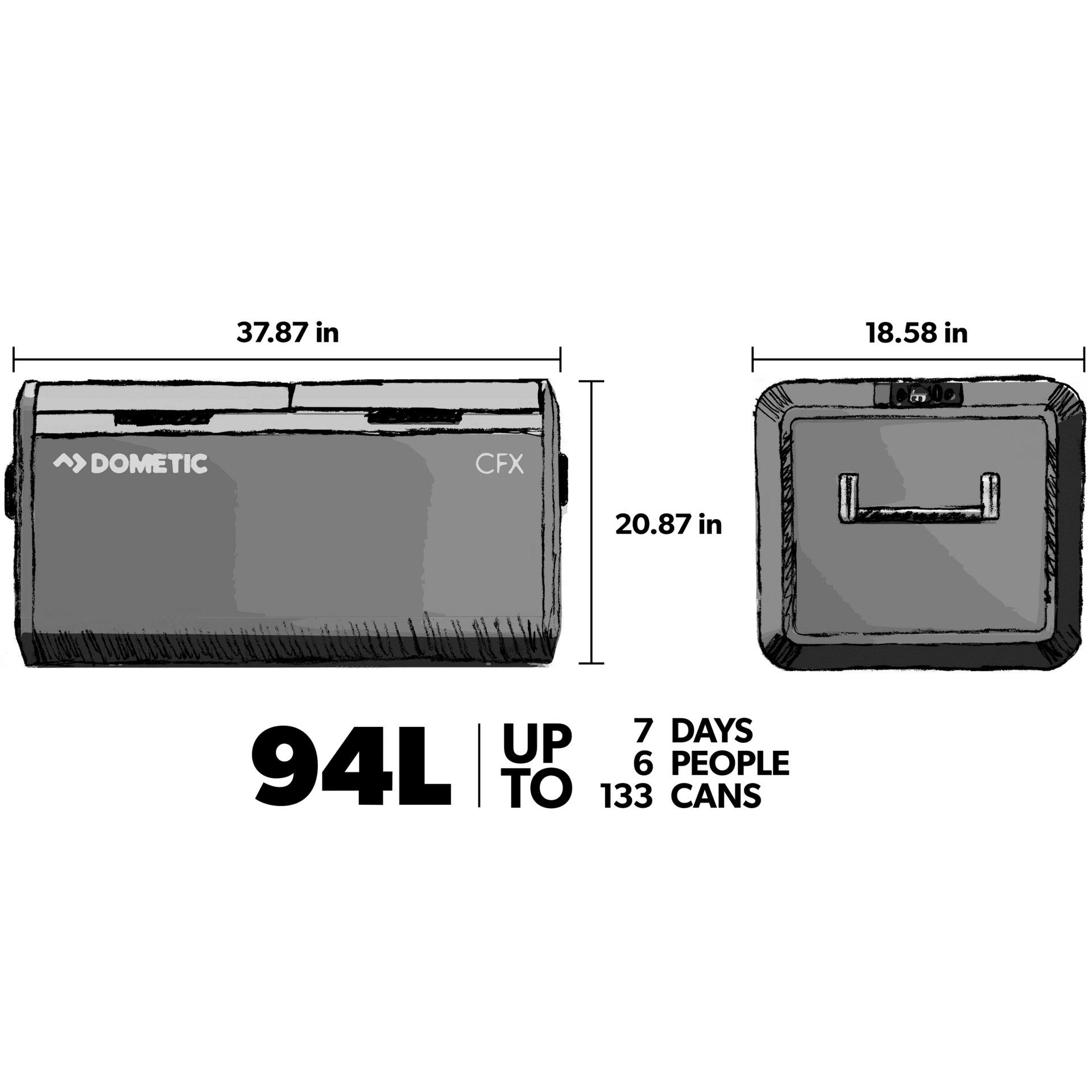 Dometic CFX3 95DZ Cooler