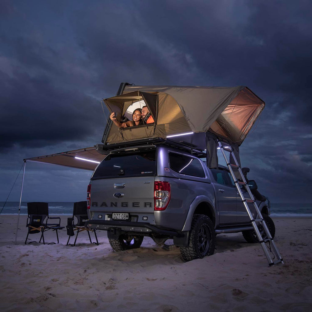 Lightweight Compact ARB Esperance Rooftop Tent - Easy Setup