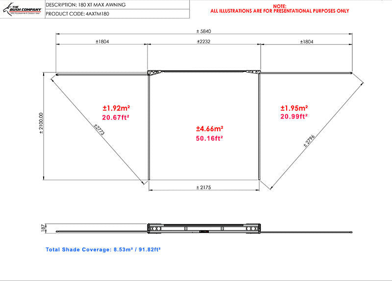 MAX Free Standing 8.53m