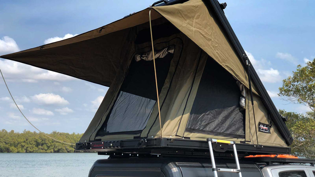 AX27 Clamshell Roof Top Tent Camper