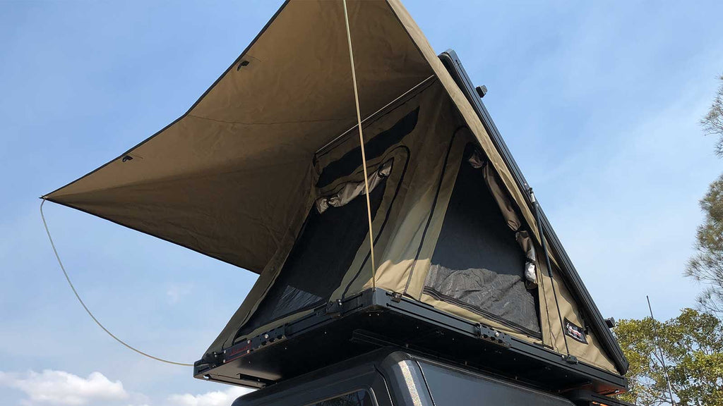 AX27 Clamshell Roof Top Tent Camper