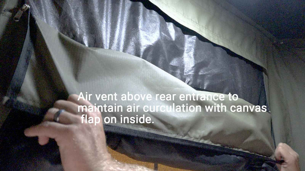 AX27 Clamshell Roof Top Tent Camper