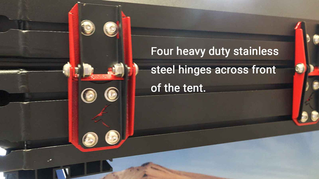AX27 Clamshell Roof Top Tent Camper