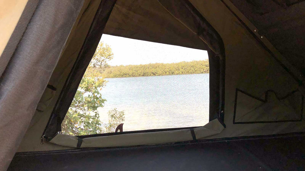 AX27 Clamshell Roof Top Tent Camper