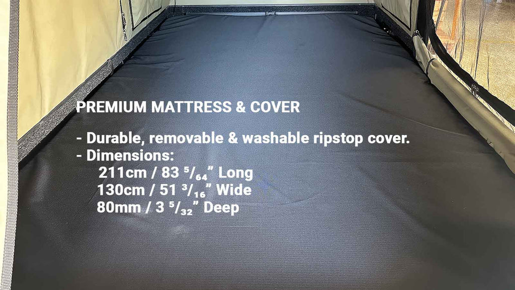 AX27 Clamshell Roof Top Tent Camper