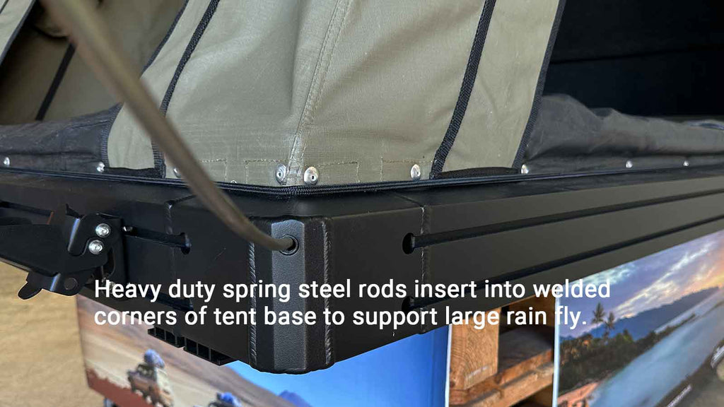 AX27 Clamshell Roof Top Tent Camper
