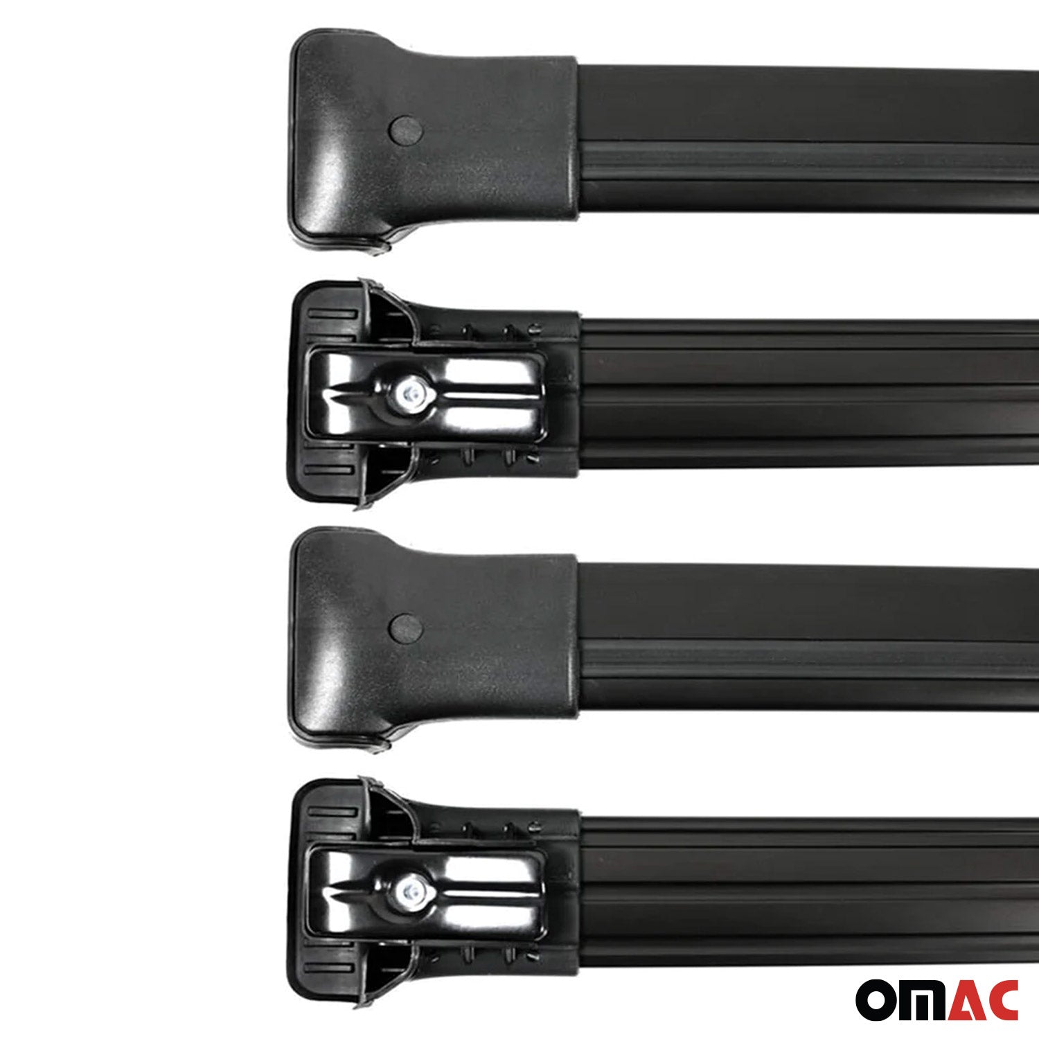 2015-2025 Ford Transit Roof Rack Cross Bars 4Pcs Black