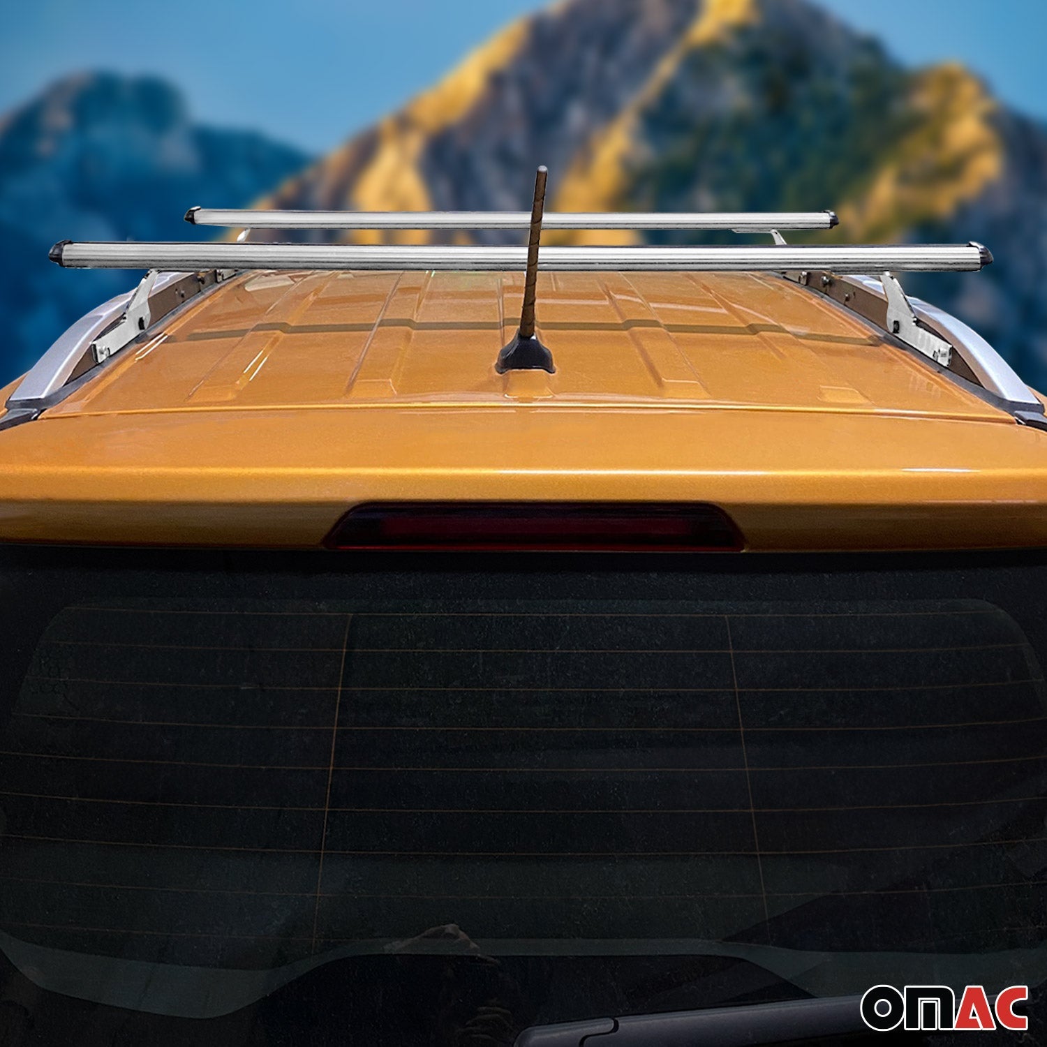 2013-2017 Ford Ecosport Roof Rack Cross Bars Silver