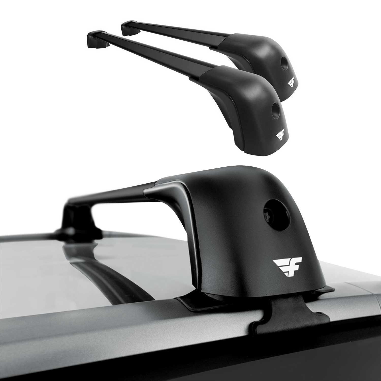 2017-2022 Nissan Rogue Sport Roof Racks Cross Bars Black