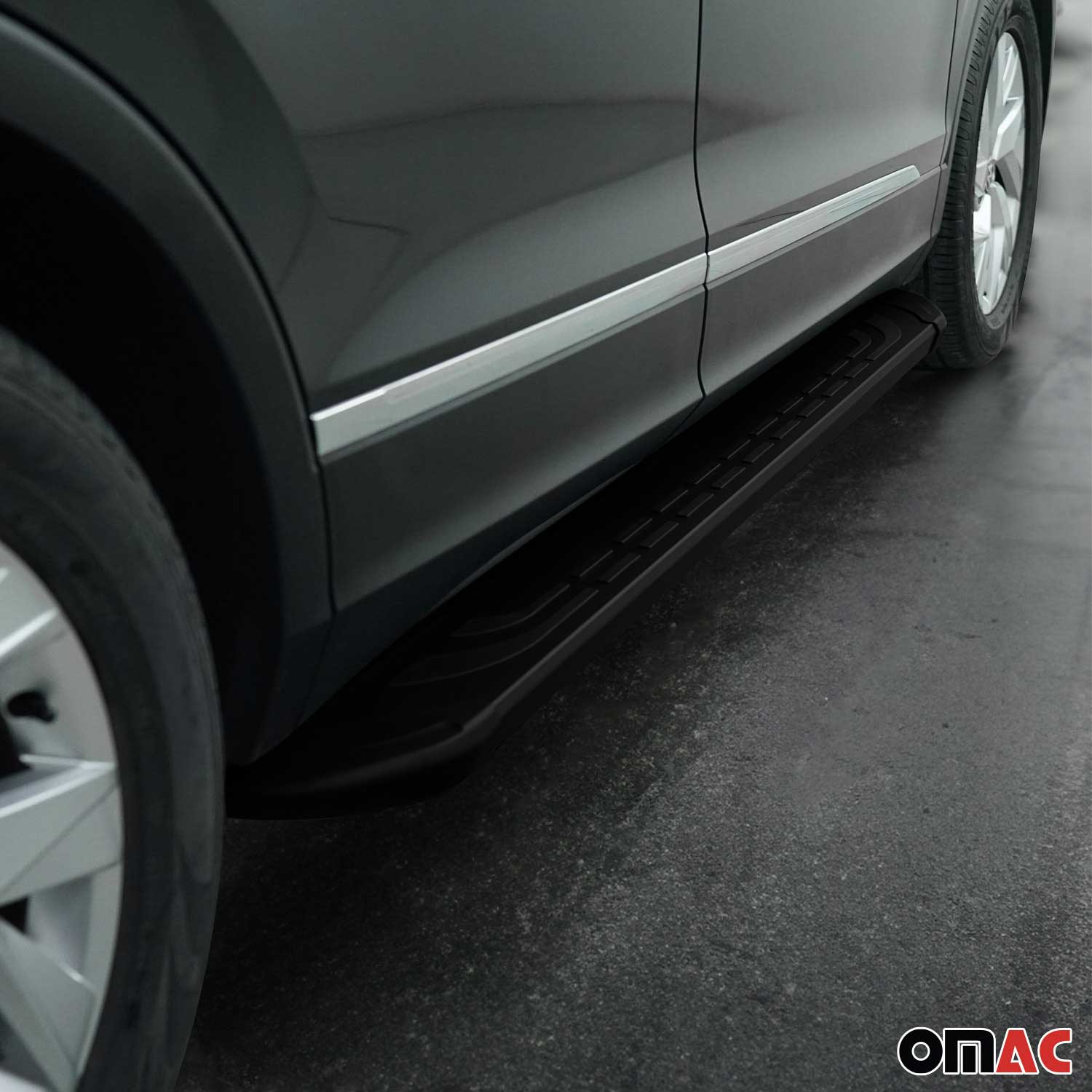 2012-2019 Land Rover Range Rover Evoque Running Boards Side Steps Black