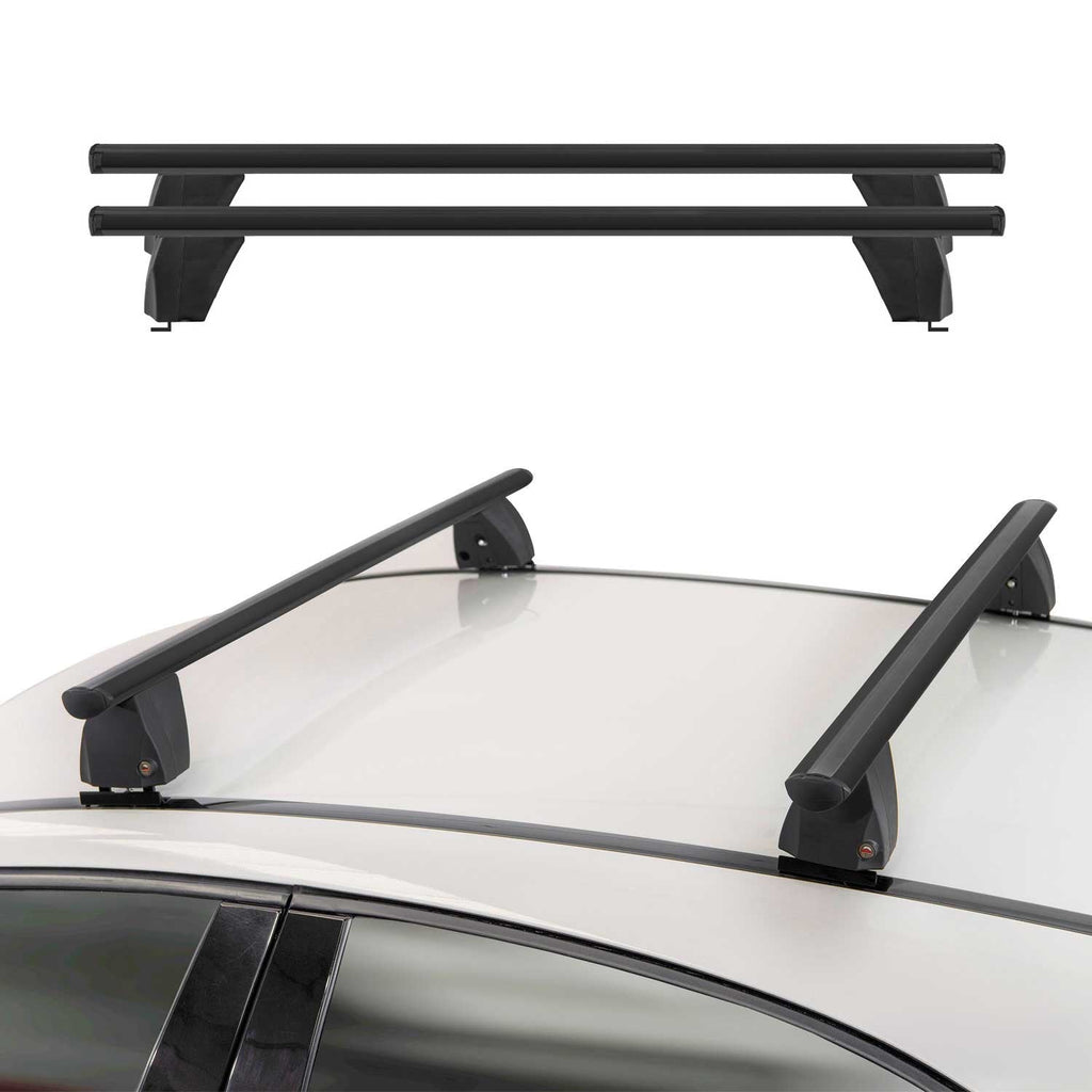 2010-2013 Ford Transit Connect Roof Rack Cross Bars Black