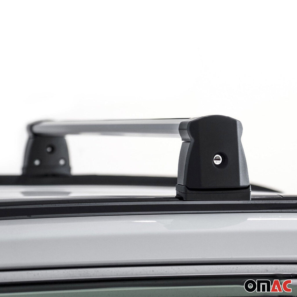 OE Style Roof Racks for Toyota Corolla Cross 2022-2025 Silver Cross Bars 2x