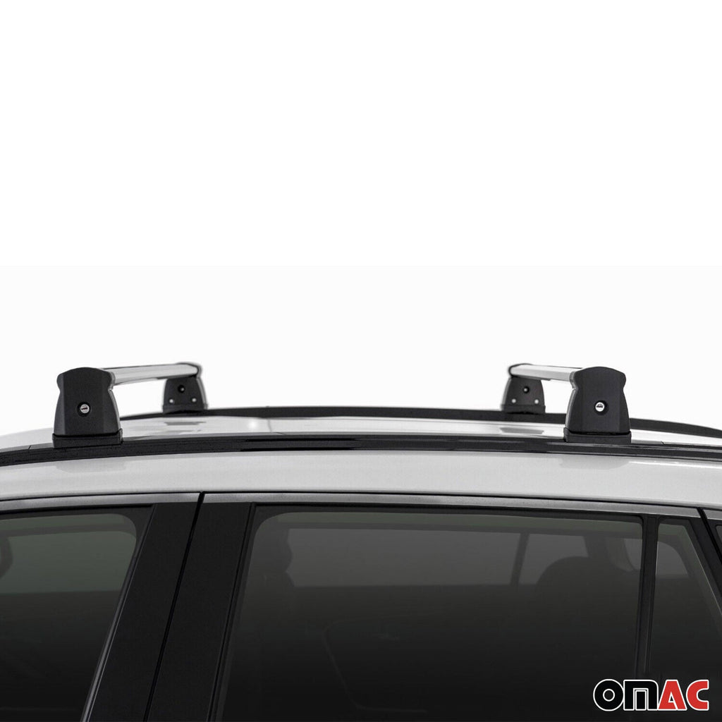 2019-2025 Toyota RAV4 Roof Rack Cross Bars Silver