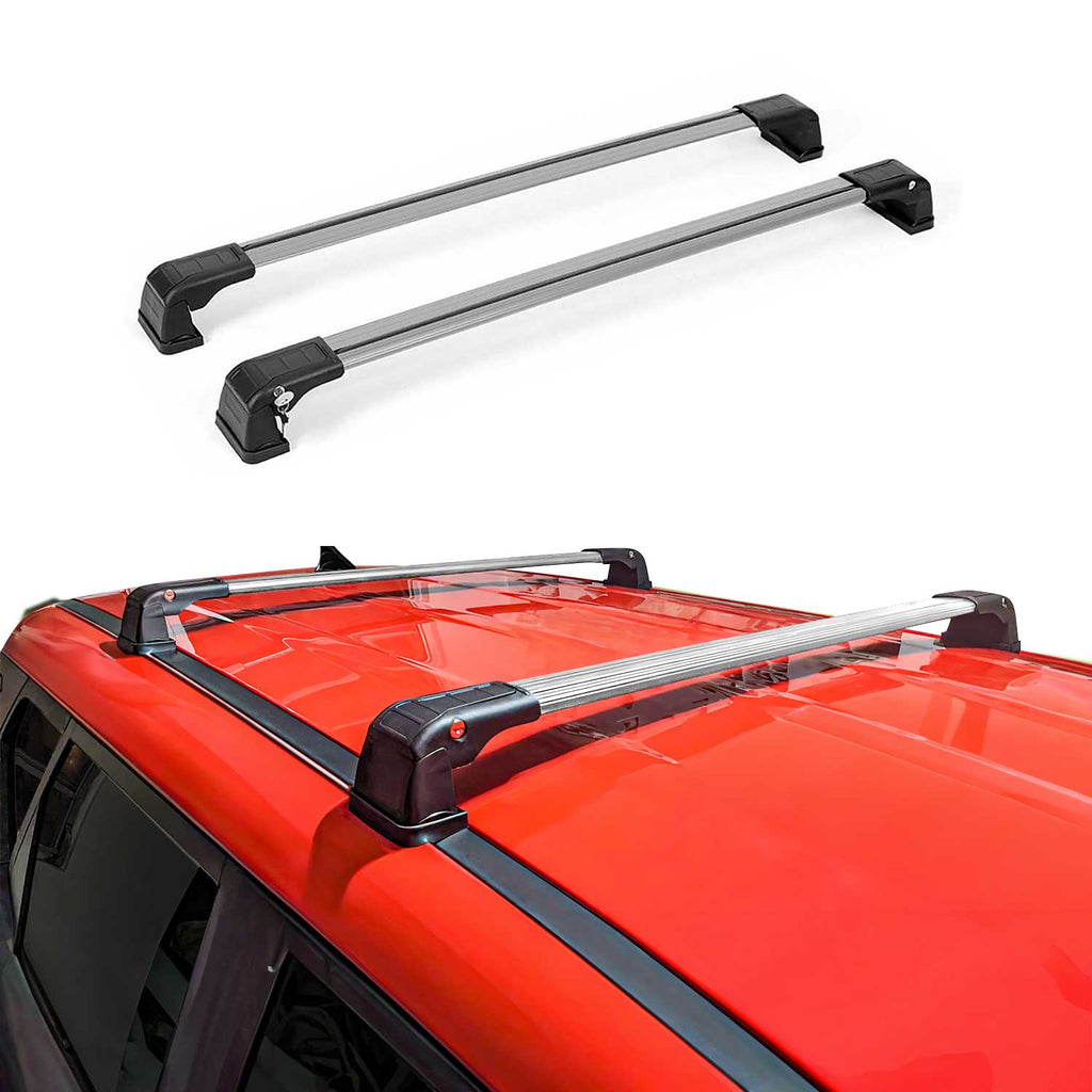 2012-2019 BMW 3 Series F30 Sedan Roof Rack Cross Bars Silver