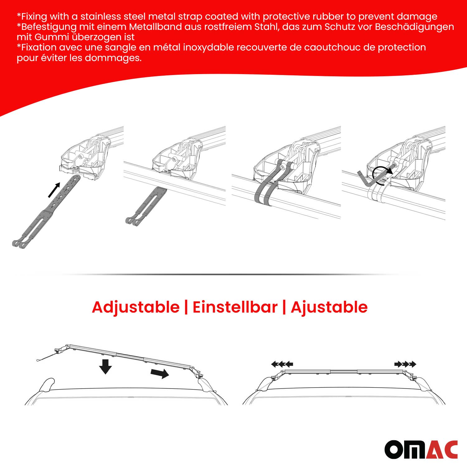 1991-1995 Toyota 4Runner Roof Rack Cross Bars Silver