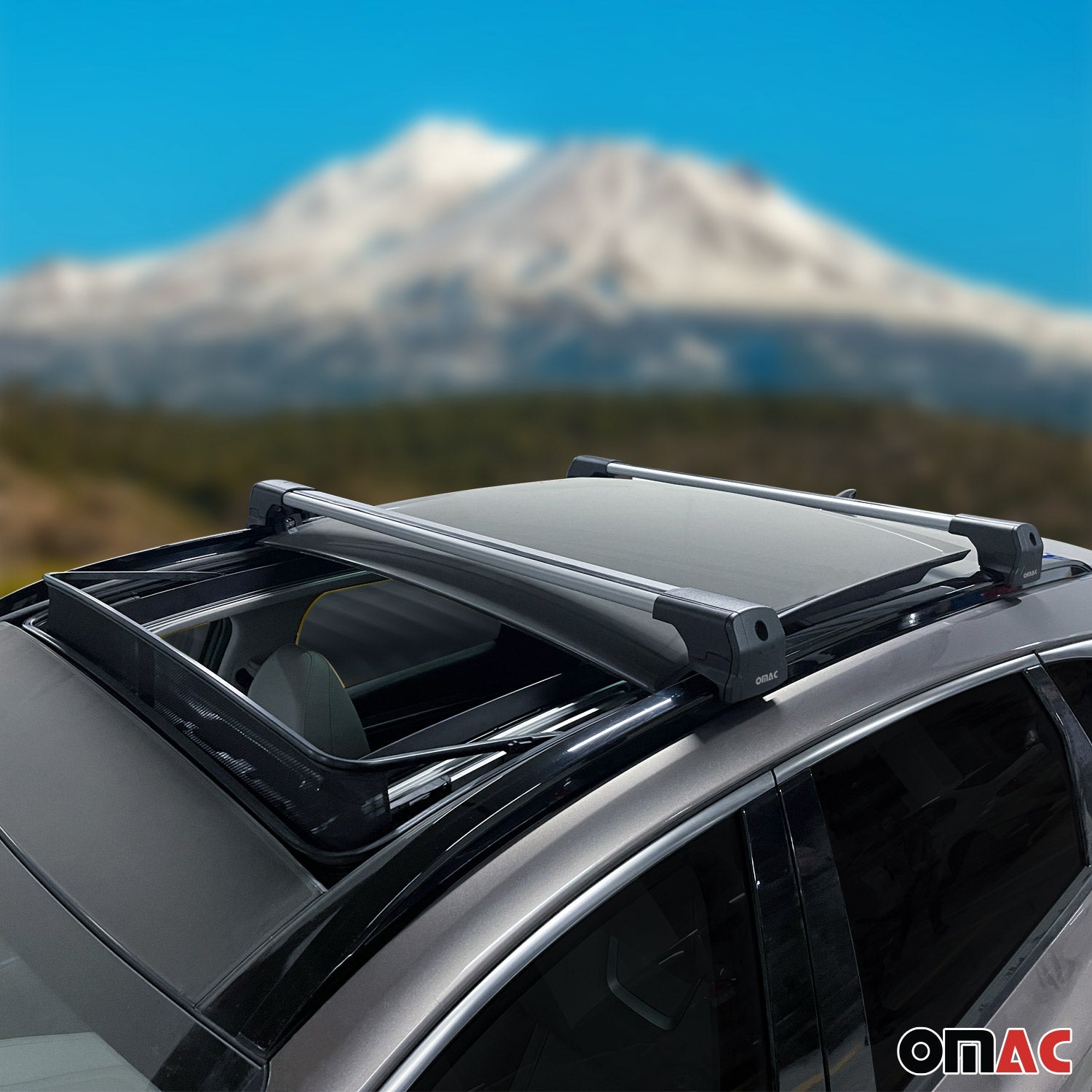 2021-2025 Chevrolet Trailbrazer Roof Rack Cross Bars Luggage Carrier Alu Silver