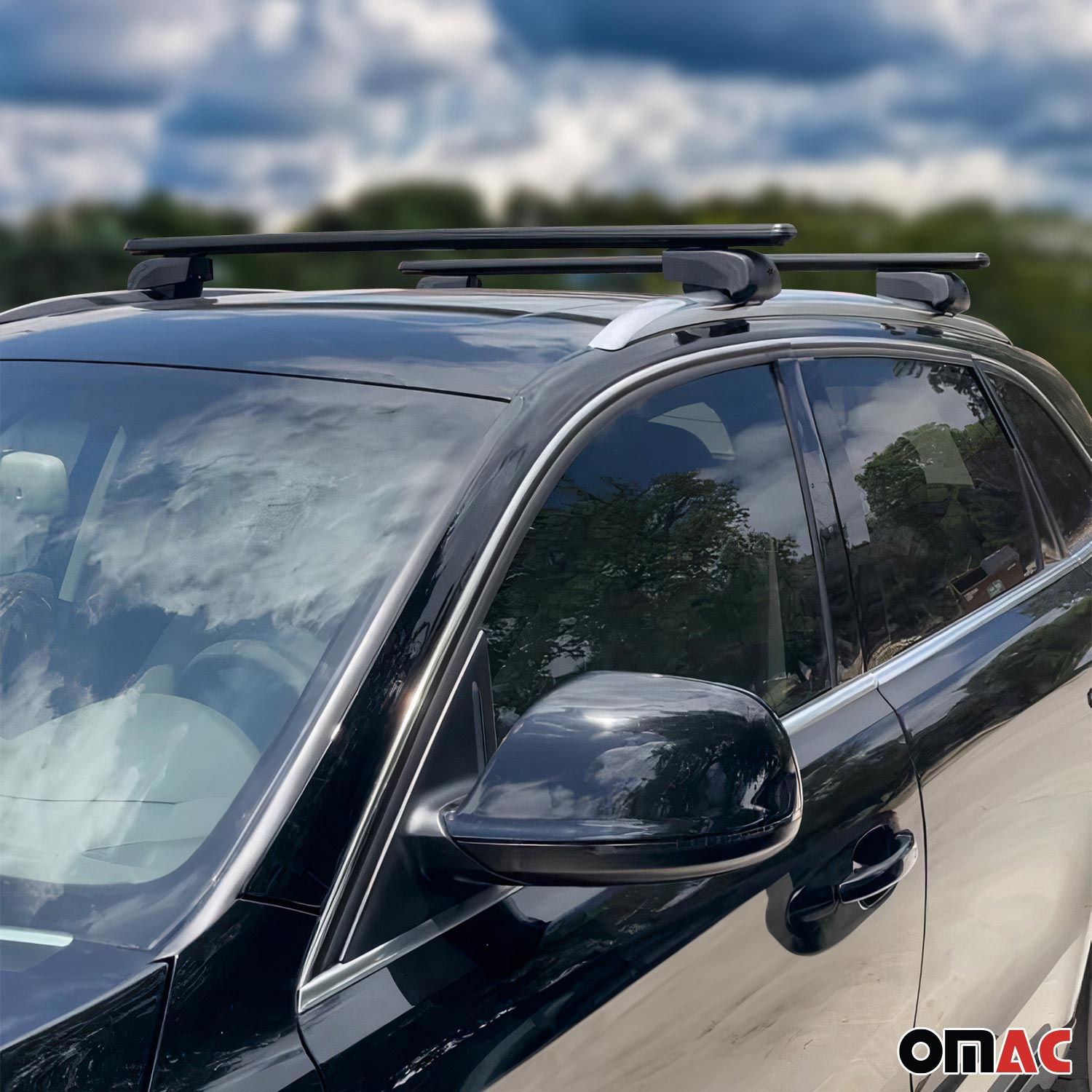 2020-2025 Hyundai Palisade Roof Rack Cross Bars Black