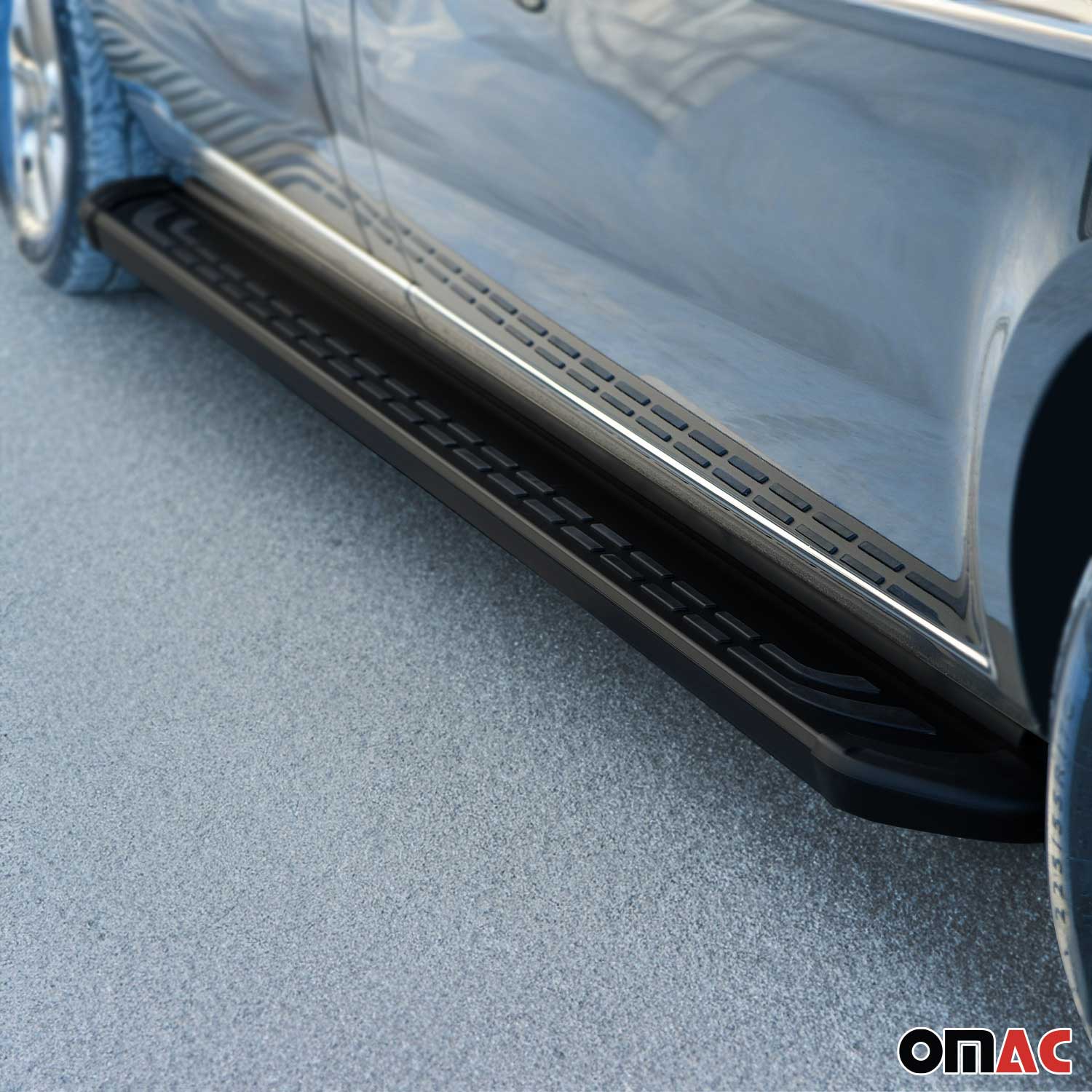 2012-2019 Land Rover Range Rover Evoque Running Boards Side Steps Black
