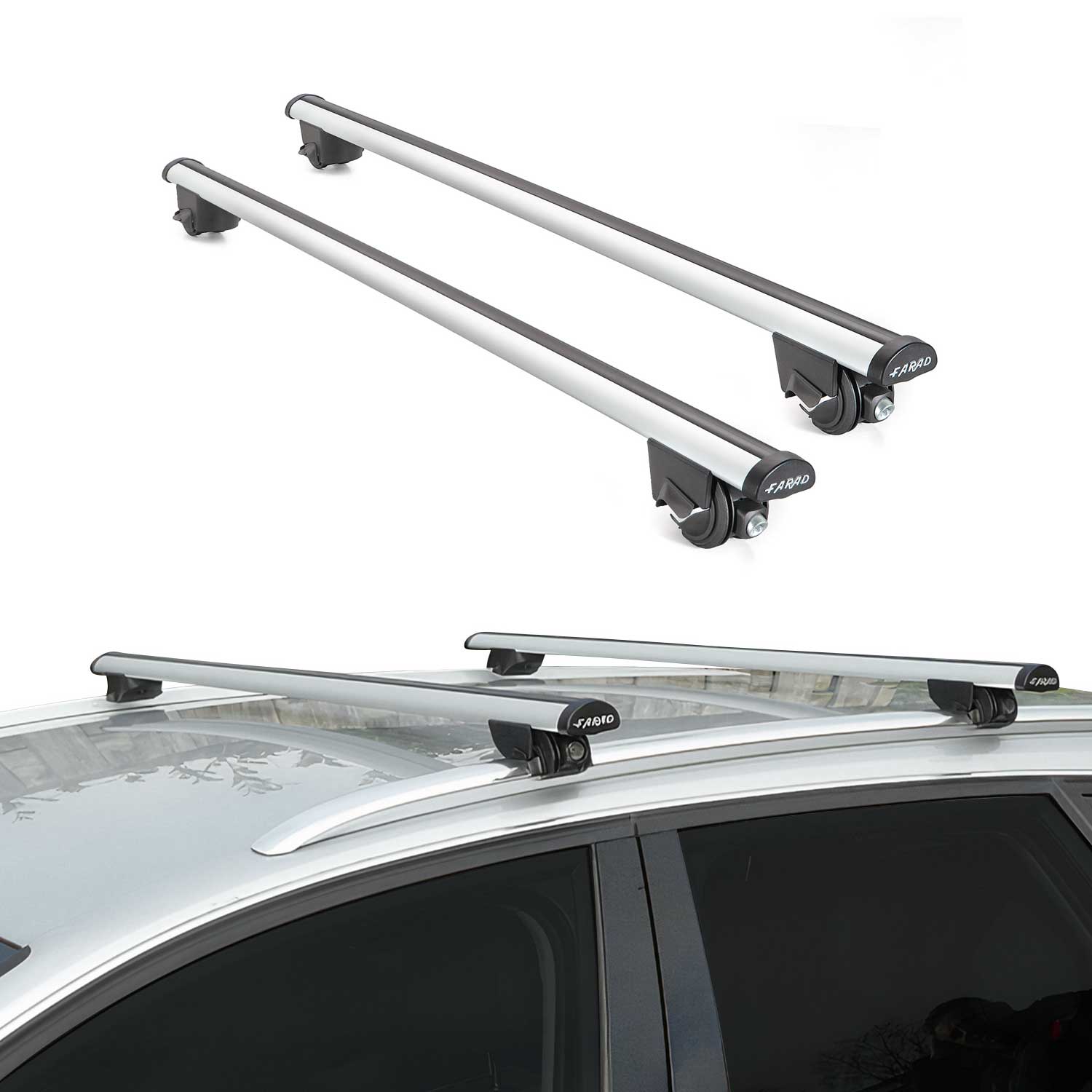 2020-2025 Ford Escape Roof Rack Cross Bars Silver