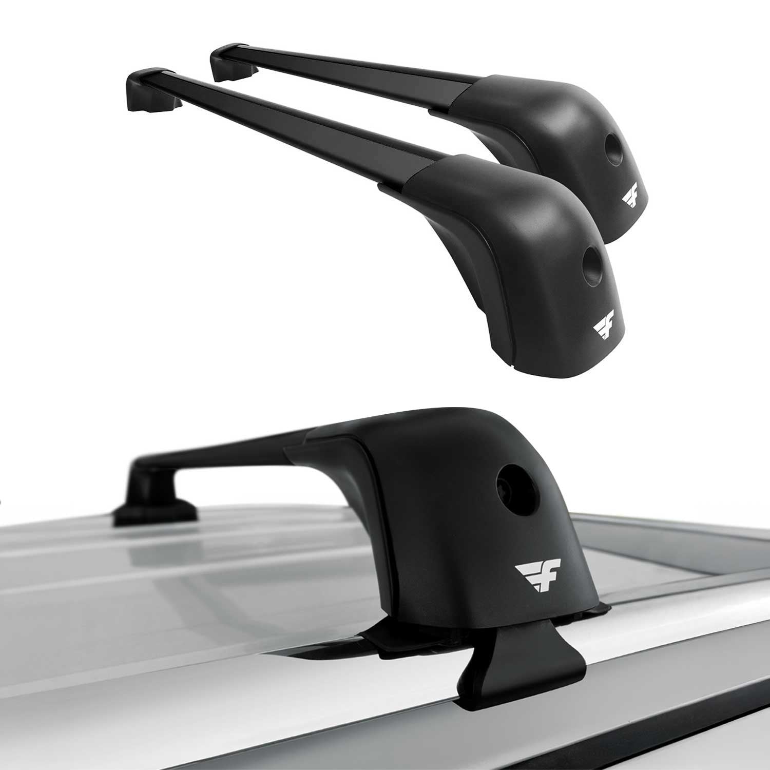 2001-2012 Toyota RAV4 Roof Racks Cross Bars Black