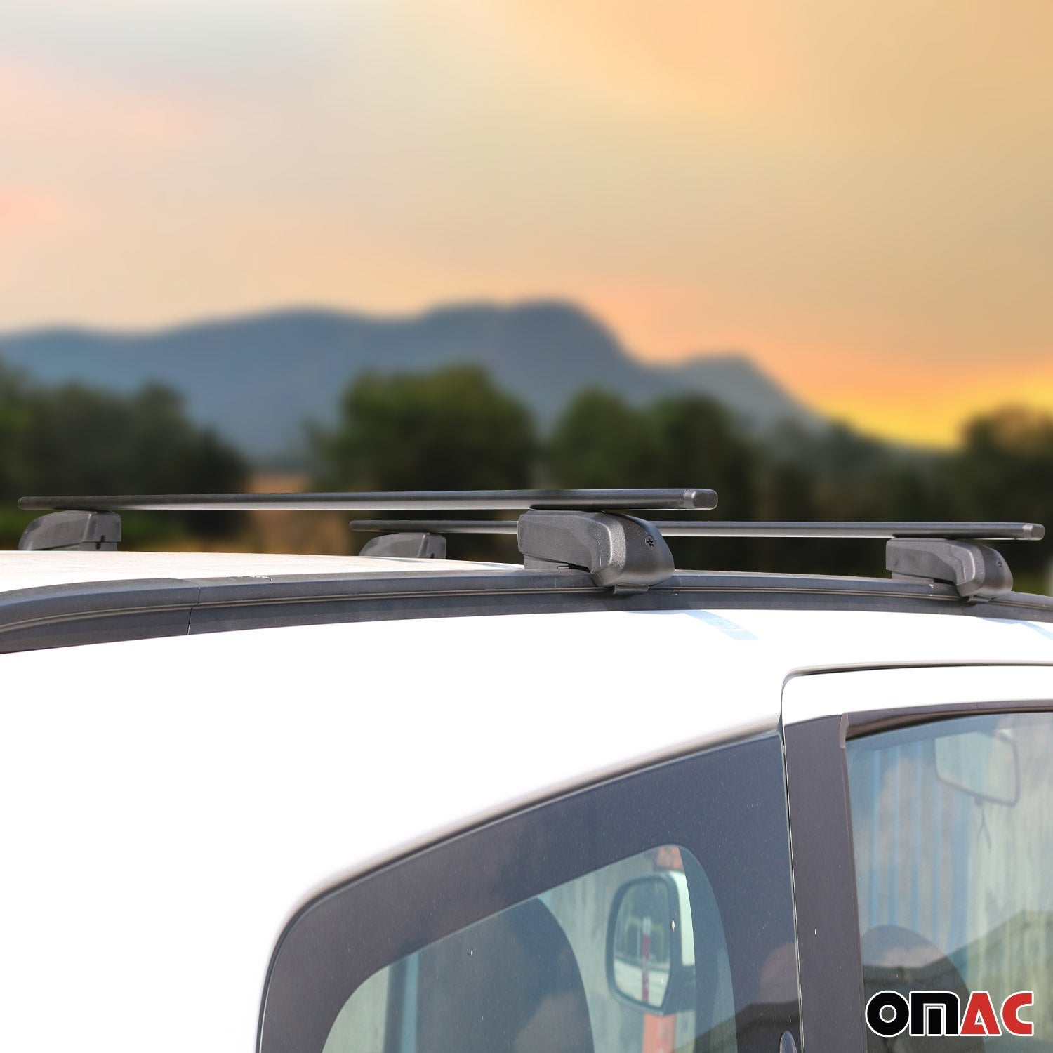 2023-2025 Kia Niro Roof Rack Cross Bars Black