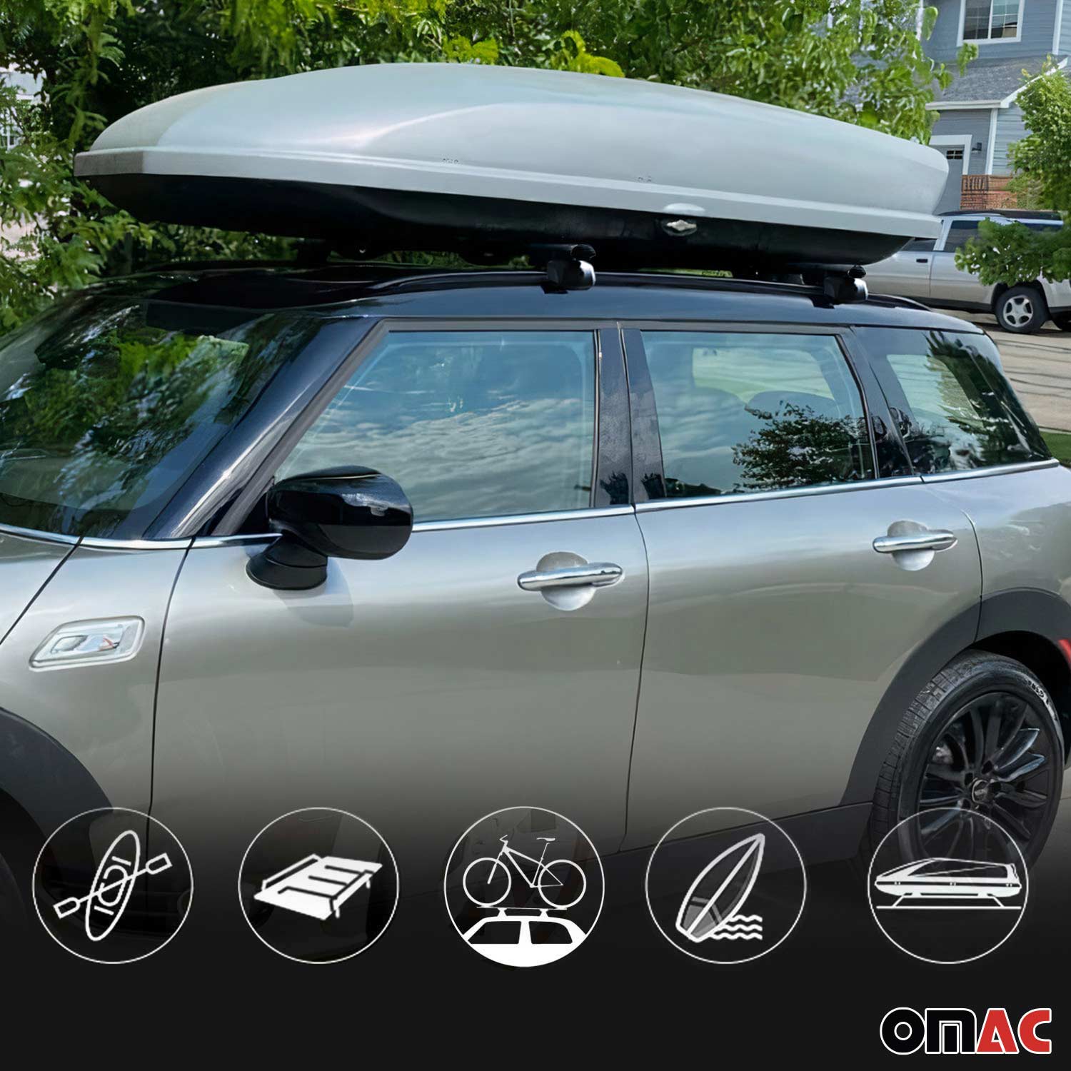 2019-2025 Lexus UX200 UX250h Roof Rack Cross Bars Black