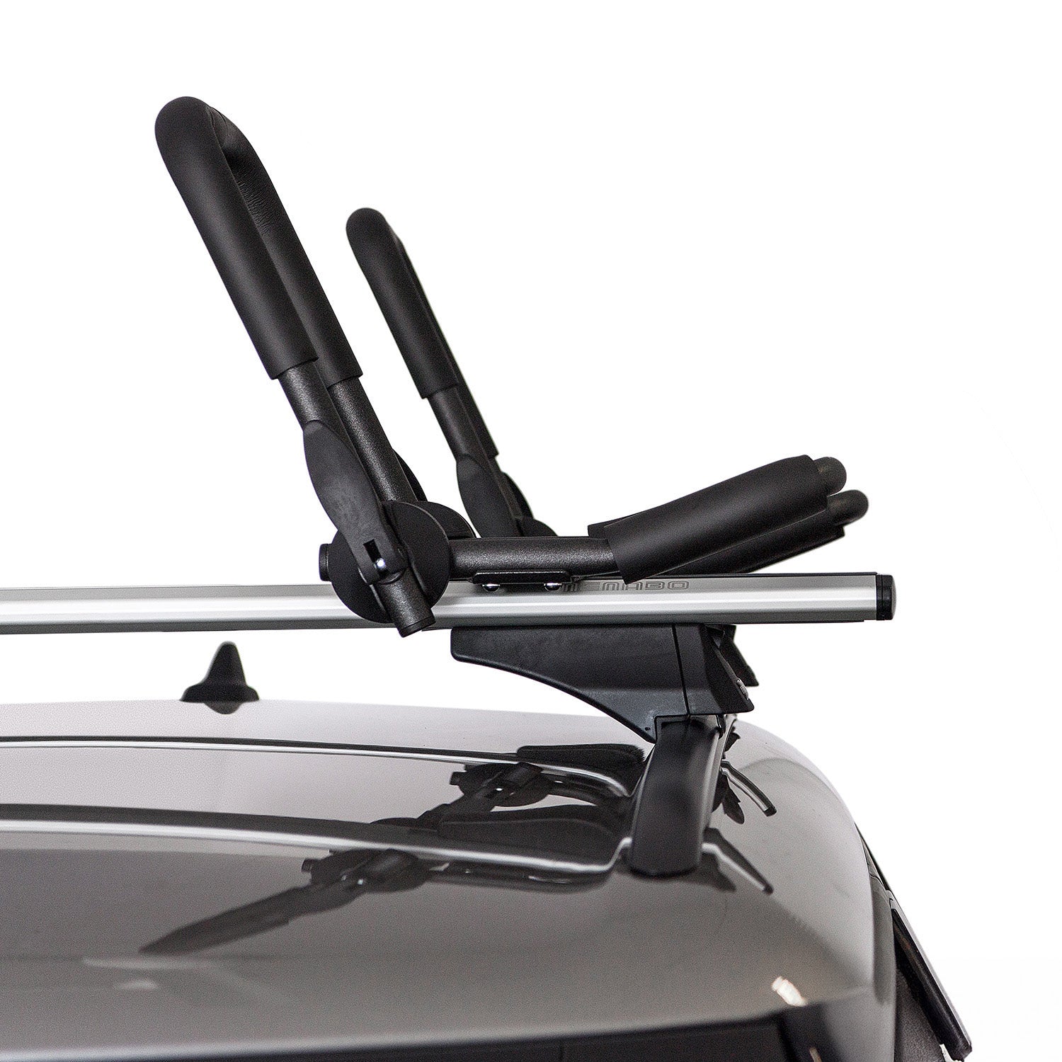 Canoe Boat Surf Kayak Roof Rack Car SUV Truck Top Mount Carrier Cross J-Bar 2 Pc