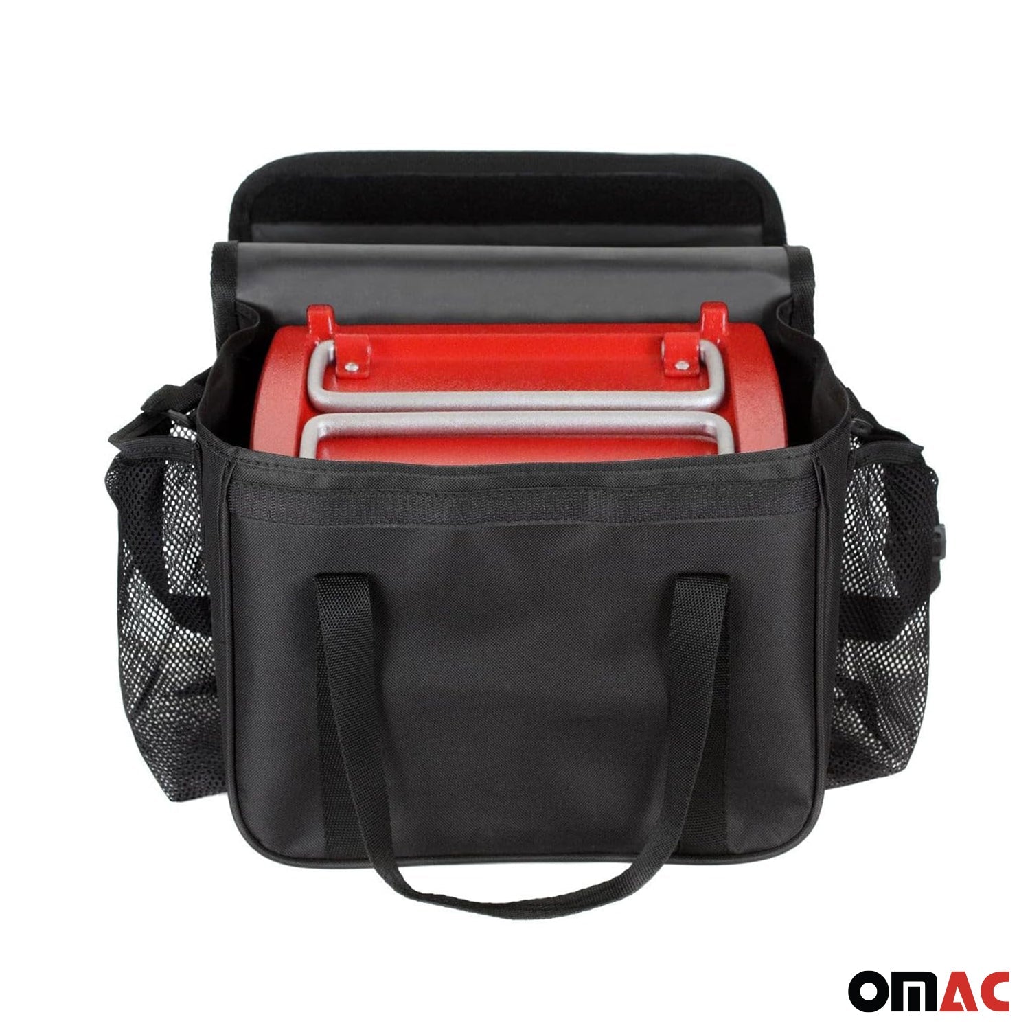Red Portable Charcoal BBQ Grill Outdoor Camping 13 Pcs