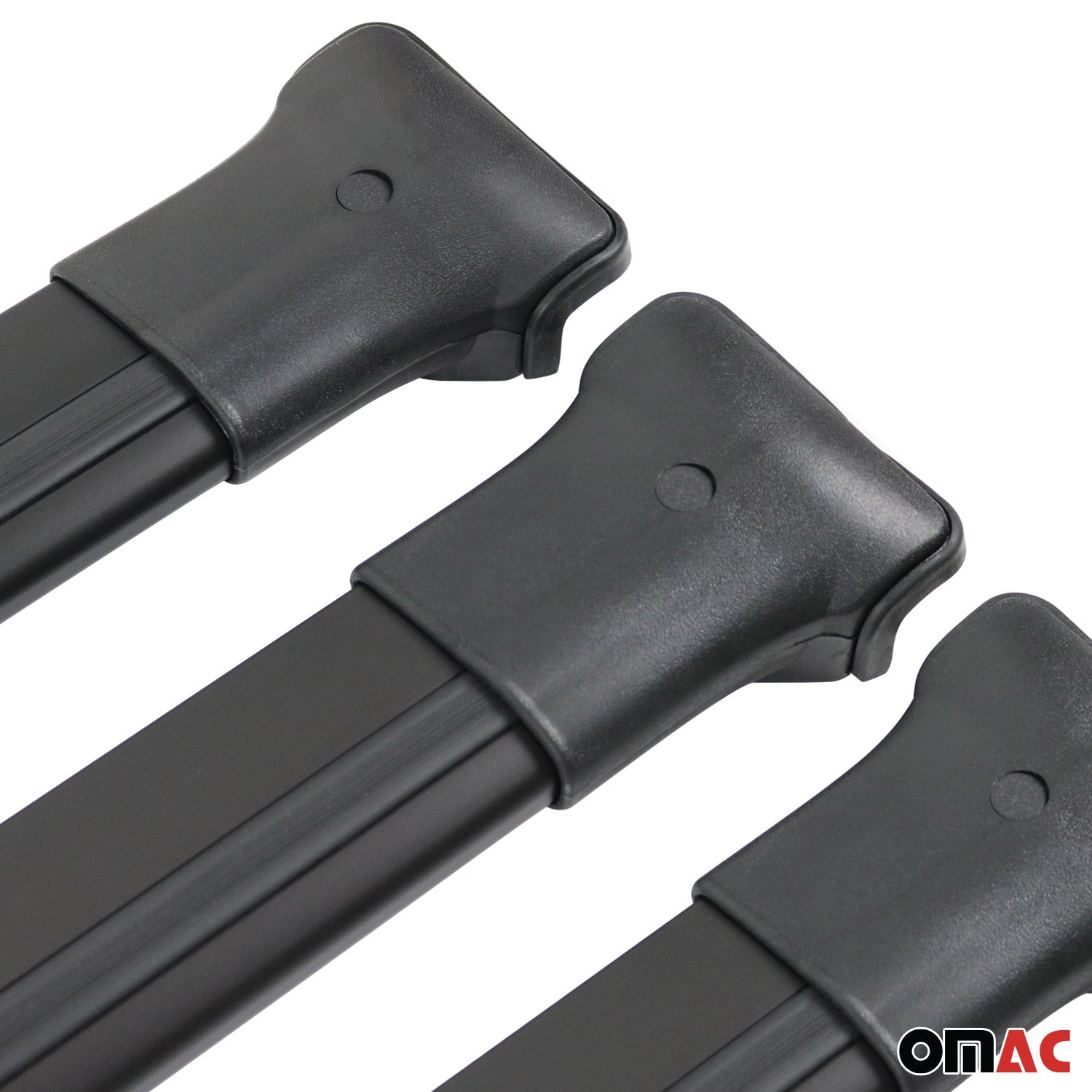 2015-2025 Ford Transit Roof Rack Cross Bars 3Pcs Black