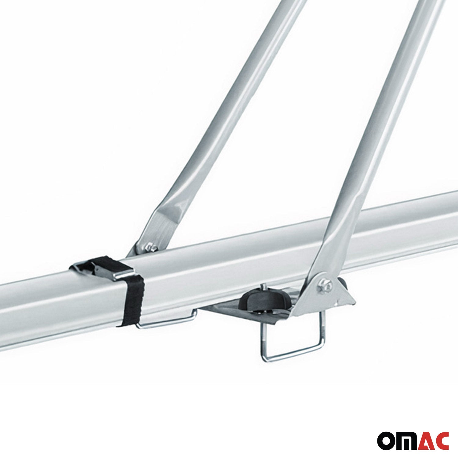 2Pcs Pro Bike Carrier Roof Mount Aluminum Steel Bicycle Rack Car Truck SUV