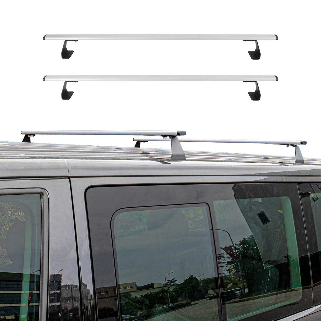 2010-2013 Ford Transit Connect Roof Rack Cross Bars Silver