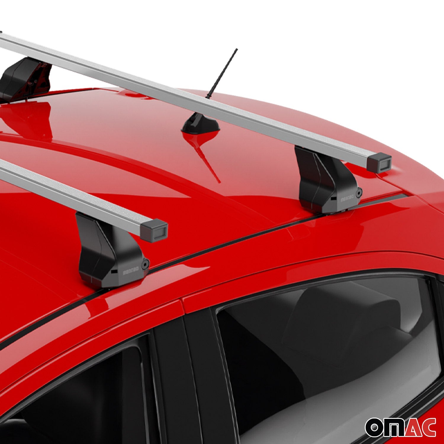 2022-2025 BMW 2 Series G42 Coupe G87 Roof Rack Cross Bars Silver